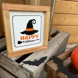 Le cadre fait main de COSYHOME aux couleurs d'Halloween